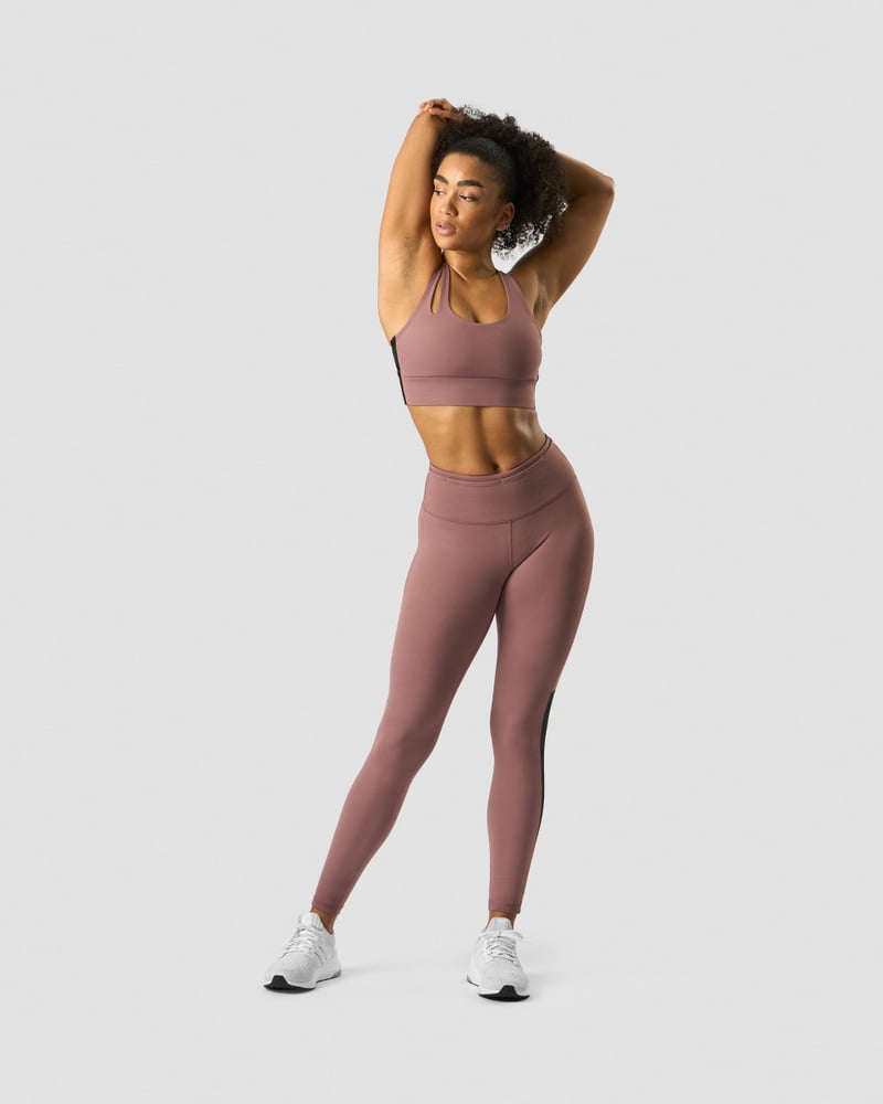 stance tights wmn mauve