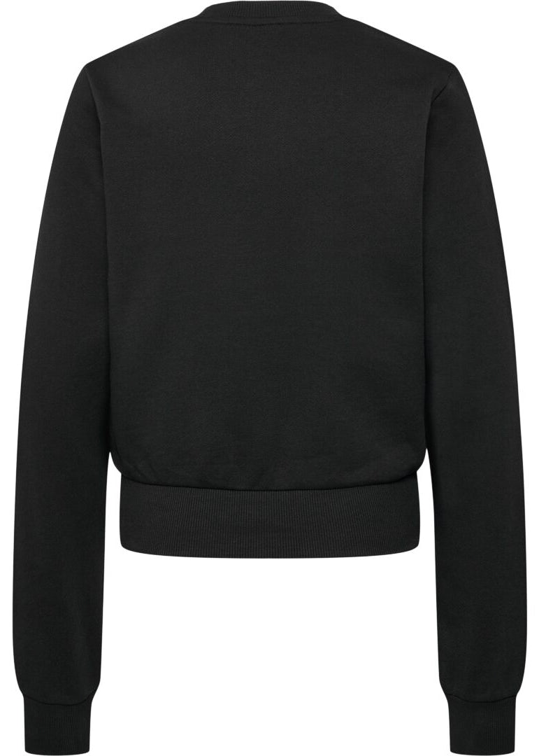 Daya Kort Sweatshirt - Black - for kvinde - HUMMEL - Trøjer
