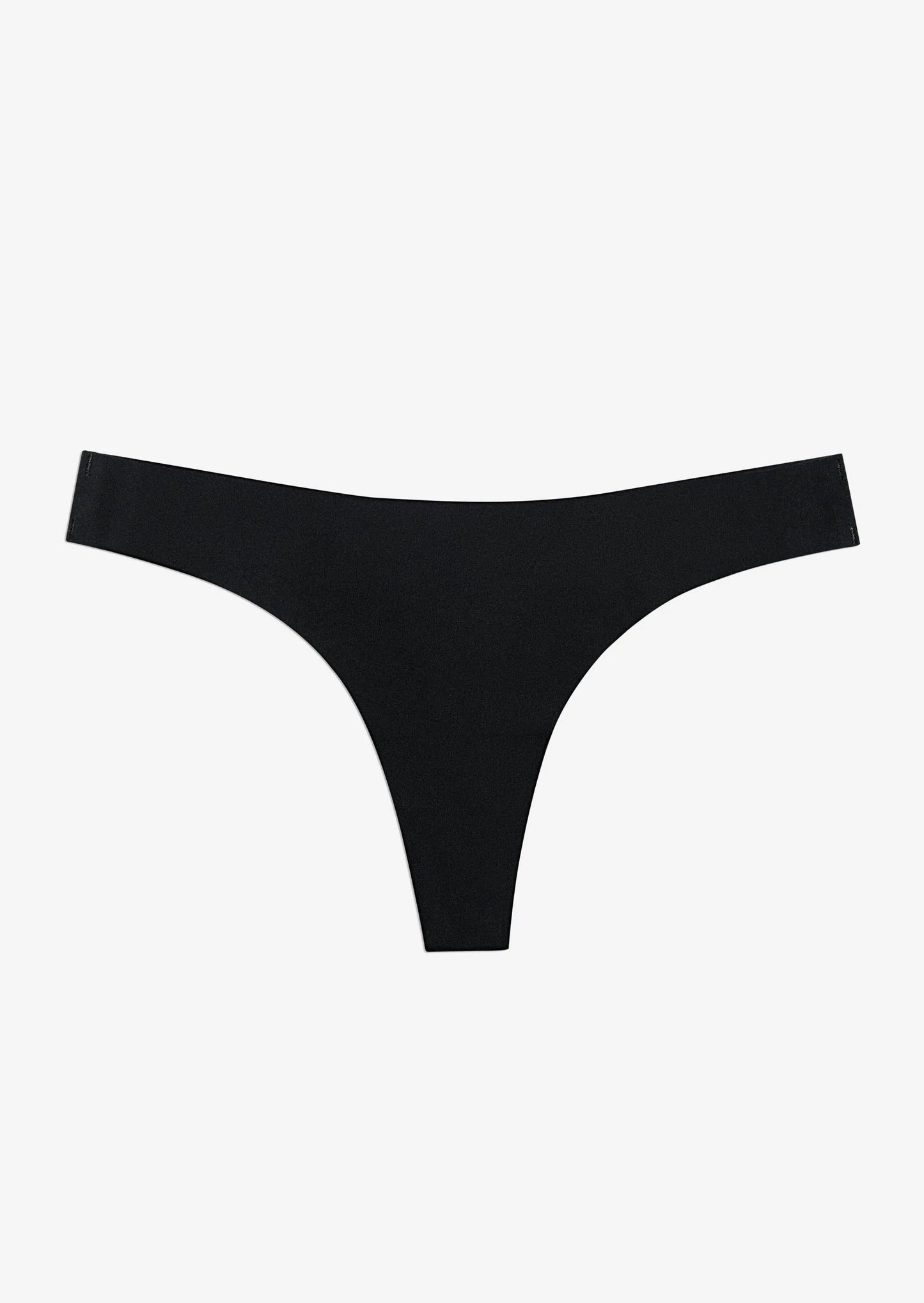 3-Pak Invisible Thong - Black - for kvinde - GYMONE - Tilbehør